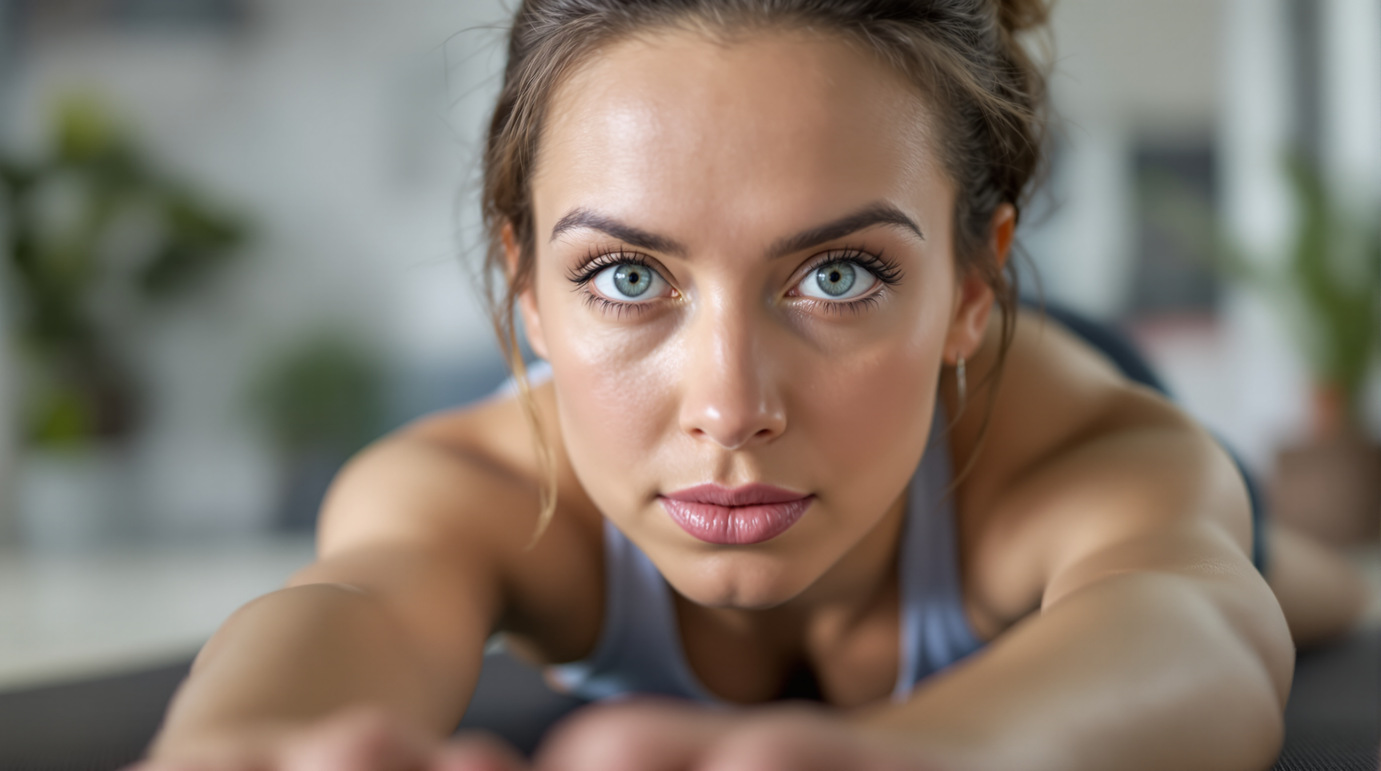 Femme pratiquant le Pilates